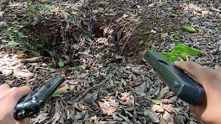 Fomos na Lenda do Velho Satânico (conhecê-la) a casa dele,tava toda destruída!! 