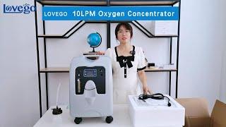 Lovego medical grade 10LPM Oxygen Concentrator OX-10A