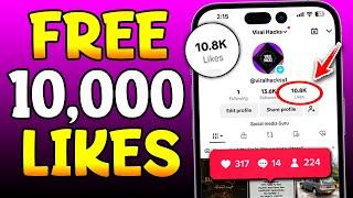 How to Get Free Tiktok Likes in 2024 - How to Increase Tiktok Likes - How to get Likes on Tiktok