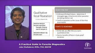 A Practical Guide to Food-Animal and Companion Animal Parasite Diagnostics