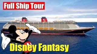 Disney Fantasy | Full Walkthrough Tour & Review | Disney Cruise Line