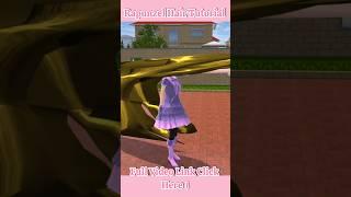 Rapunzel Hair Style Tutorial  : Sakura School Simulator #sakuraschoolsimulator