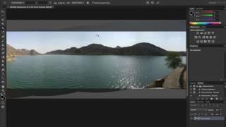 Creating 360 panoramas for Facebook by merging multiple photos