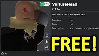 FREE ACCESSORY! HOW TO GET VultureHead! (ROBLOX FIFA Footblocks Event)