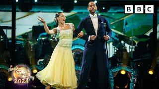 Pete Wicks and Jowita Przystal Foxtrot to Beyond The Sea by Bobby Darin  BBC Strictly 2024