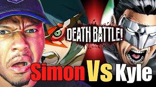 THEY BROKE REALITY!  Simon VS Kyle Rayner | DEATH BATTLE! REACTION