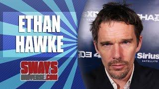 Ethan Hawke Talks Filming A Movie for 12 Years, Gattaca & Wearing A Dress for A Role