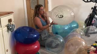 ASMR BALLOON DEFLATING and POP PART TWO CLEAR AWAY