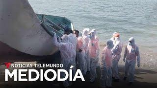 Hallan restos humanos en un bote de origen desconocido en República Dominicana | Noticias Telemundo