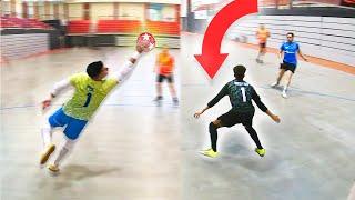 PORTERO de 40 AÑOS VS 14 AÑOS: DESEMPATE DESAFÍO ÉPICO | FUTSAL