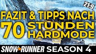 HARD MODE - Fazit & Tipps nach 70 Stunden PTS  SNOWRUNNER Deutsch