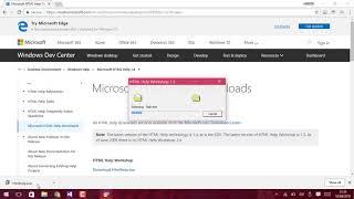 installing html help workshop