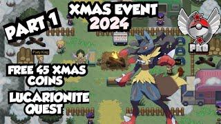 XMAS EVENT 2024 | LUCARIONITE | PART 1 | POKEMON REVOLUTION ONLINE