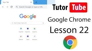 Google Chrome - Tutorial 22 - Translate Options