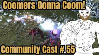 Coomers Gonna Coom! Supreme Commander 2 Community Cast# 55 1v1 on Open Palms - Steal Speaks