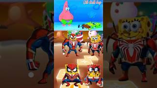 Spongebob Squrepants  Patrick Bro Hacker  Cho Cho Charles ⏩ Tiles Hop #coffindance #shorts