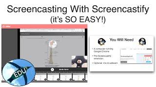 Screencasting With Screencastify - SO EASY!