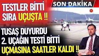 2. UÇAK İLK UÇUŞA HAZIRLANIYOR - SAVUNMA SANAYİ