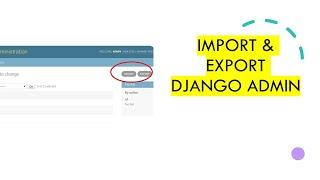 cara export import data django admin