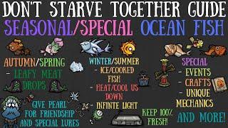 The 7 Seasonal & Special Ocean Fish - Where, When, & How To Catch Them - Don't Starve Together Guide