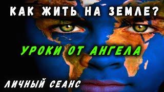 КАК ЖИТЬ НА ЗЕМЛЕ? УРОКИ ОТ АНГЕЛА