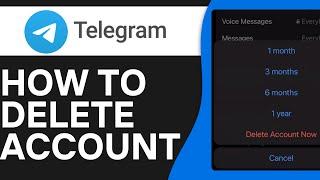 How To Delete Telegram Account 2024 - Full Guide