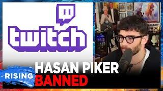 CENSORSHIP: Hasan Piker BANNED From Twitch After 'KILL' Rick Scott Comment