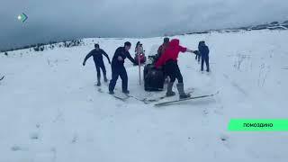 В Помоздино прошли гонки на буранах