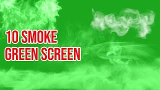 Top 10 || Green Screen Smoke  animation || by Green Pedia