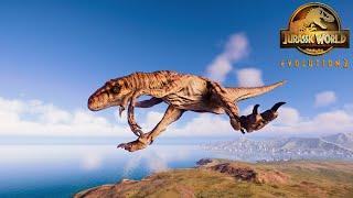 YEETED RAPTORS OFF THE BIGGEST CLIFF IN SAN DIEGO | DINOSAUR RAGDOLL | JURASSIC WORLD EVOLUTION 2