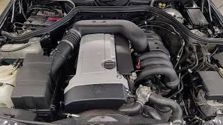 Mercedes AMG M104 3.6 engine in W124 E36 AMG idling after rebuild