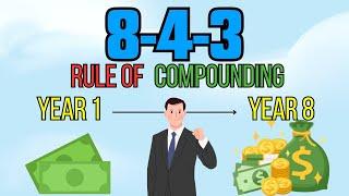 Power of Compounding Using The 8-4-3 Rule (Compound Your Interest)