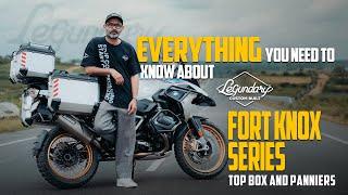 Introducing the Fort Knox Series: Premium Top Box & Panniers by @legundarycustombuilt