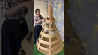 Beautiful Christmas tree making at home