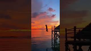 Living for this moment  #sunset #magical #bali