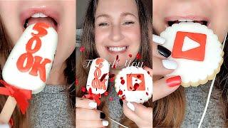 ASMR SATISFYING LIPS CHANNEL REACHED 500K THANK YOU FOR THE SUPPORT