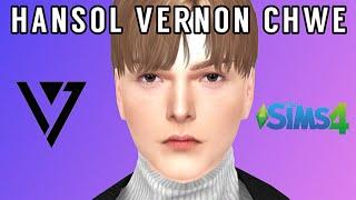 Sims 4 Hansol Vernon Chwe (SEVENTEEN) SIM Making