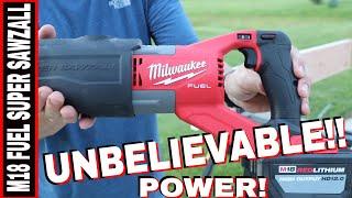 MILWAUKEE M18 FUEL SUPER SAWZALL REVIEW- TOOL REVIEW TUESDAY!