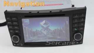 Mercedes E w211 COMAND APS NTG1 upgrade replacement for Rearview Camera bluetooth RDS 1080P DVD