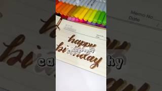 Calligraphy part 1 - LyCreates #calligraphy