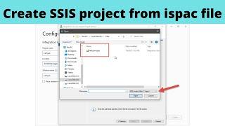 12 Create SSIS project from ispac file | ssis real time scenarios examples