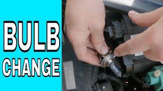 Renault zoe headlight bulb change