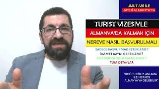 TURİST VİZESİ -  ANLATILMAYAN GERÇEKLER- Kimler faydalanır - Almanya'ya Geldikten Sonraki İşlemler