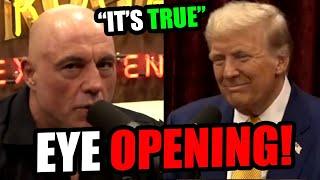 Rogan's EYE OPENING moment during the Trump podcast!!