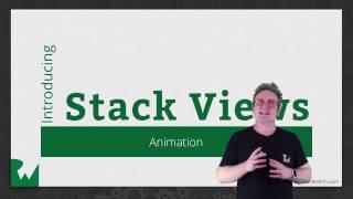 Animating Stack Views - Introducing Stack Views in iOS Tutorial - raywenderlich.com