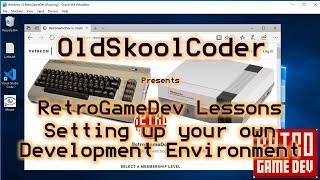 Setting Up A Development Environment For RetroGameDev's Patreon "Racing Game" Lessons
