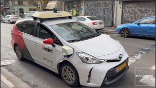 Yandex self driving car in Tel Aviv