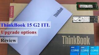 Lenovo ThinkBook 15 G2 ITL Review | Upgrade options | Unboxing #lenovo