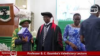 Professor B. C. Ozumba’s Valedictory Lecture and 70th Birthday Celebration