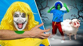 Scary Boo-Boo Song | Scary Monster Song for Children | Zaza Boom Kids Song